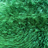 Green fake fur plaid